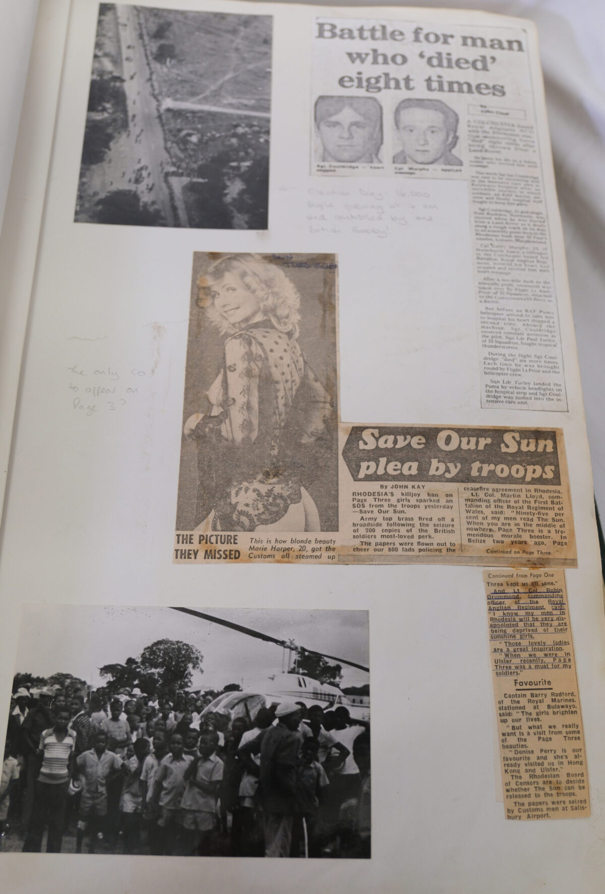 3rd Battalion, Royal Anglian Regiment, Op AGILA RHODESIA 1979