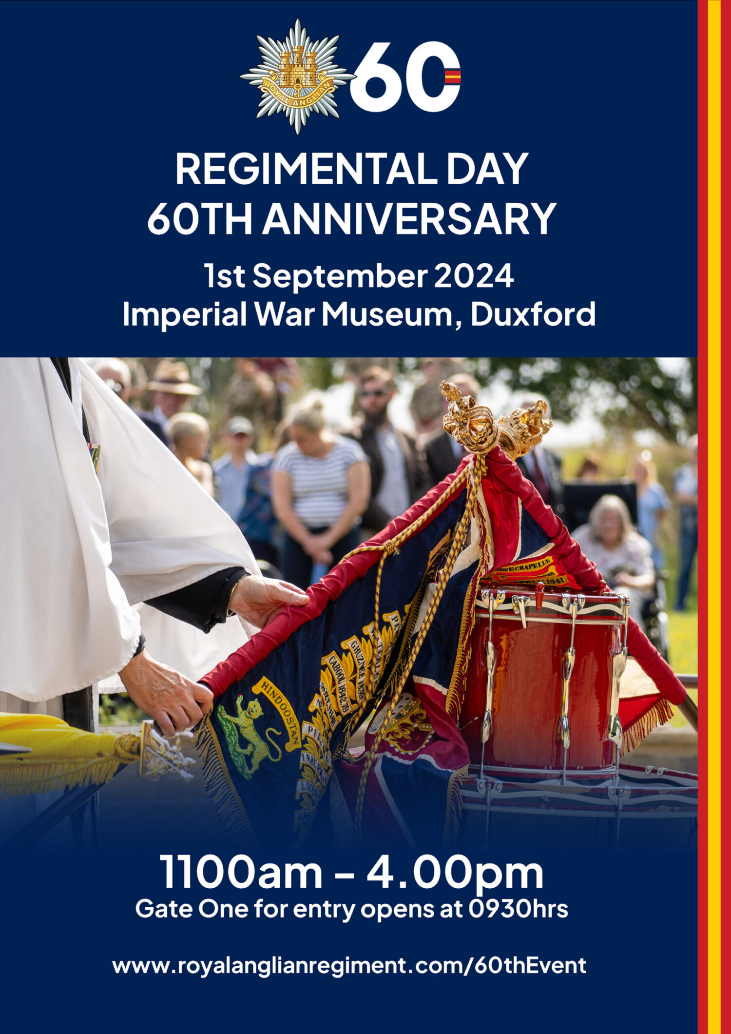 Royal Anglian Regiment 60 years