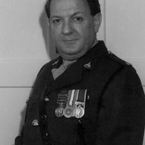 Major DG Ridgway Royal Anglian Regiment