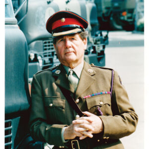 Major Stan Bullock MBE Royal Anglian Regiment