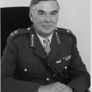 Major General Keith Burch CB CBE Royal Anglian Regiment