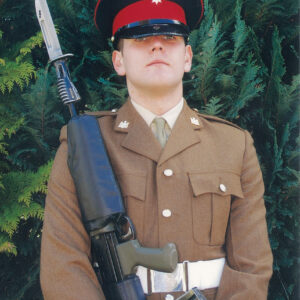 Private Lee Creak Royal Anglian Regiment