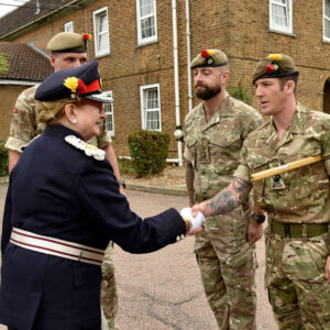Minden Day event with the 1st Battalion Royal Anglian Regiment – August 2024