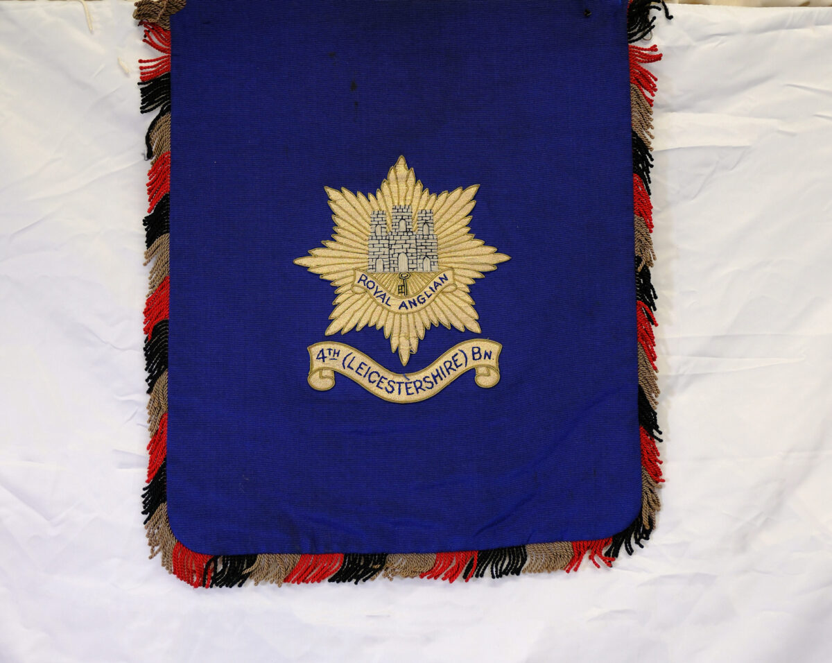 4th (Leicester Battalion) Royal Anglian Regiment Banner