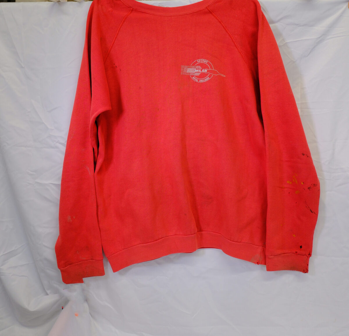 2nd Battalion Royal Anglian Regiment Milan Platoon red sweatshirt 2nd Battalion Royal Anglian Regiment Milan Platoon red sweatshirt