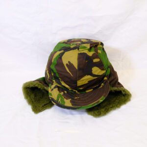 Thermal lined cloth hat, British Army issue for cold climates