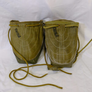Boot toe cap covers for cold climates, British Army issued.