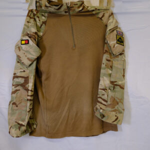 MTP Combat Top with 2nd Battalion Royal ANglian Regiment flashes and Brigade badge British Army issue