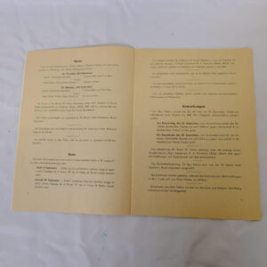 Programme for the British Military Tattoo 1965 Programme for the British Military Tattoo 1965