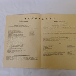 Programme for the British Military Tattoo 1965 Programme for the British Military Tattoo 1965
