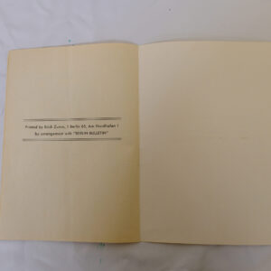 Programme for the British Military Tattoo 1965 Programme for the British Military Tattoo 1965