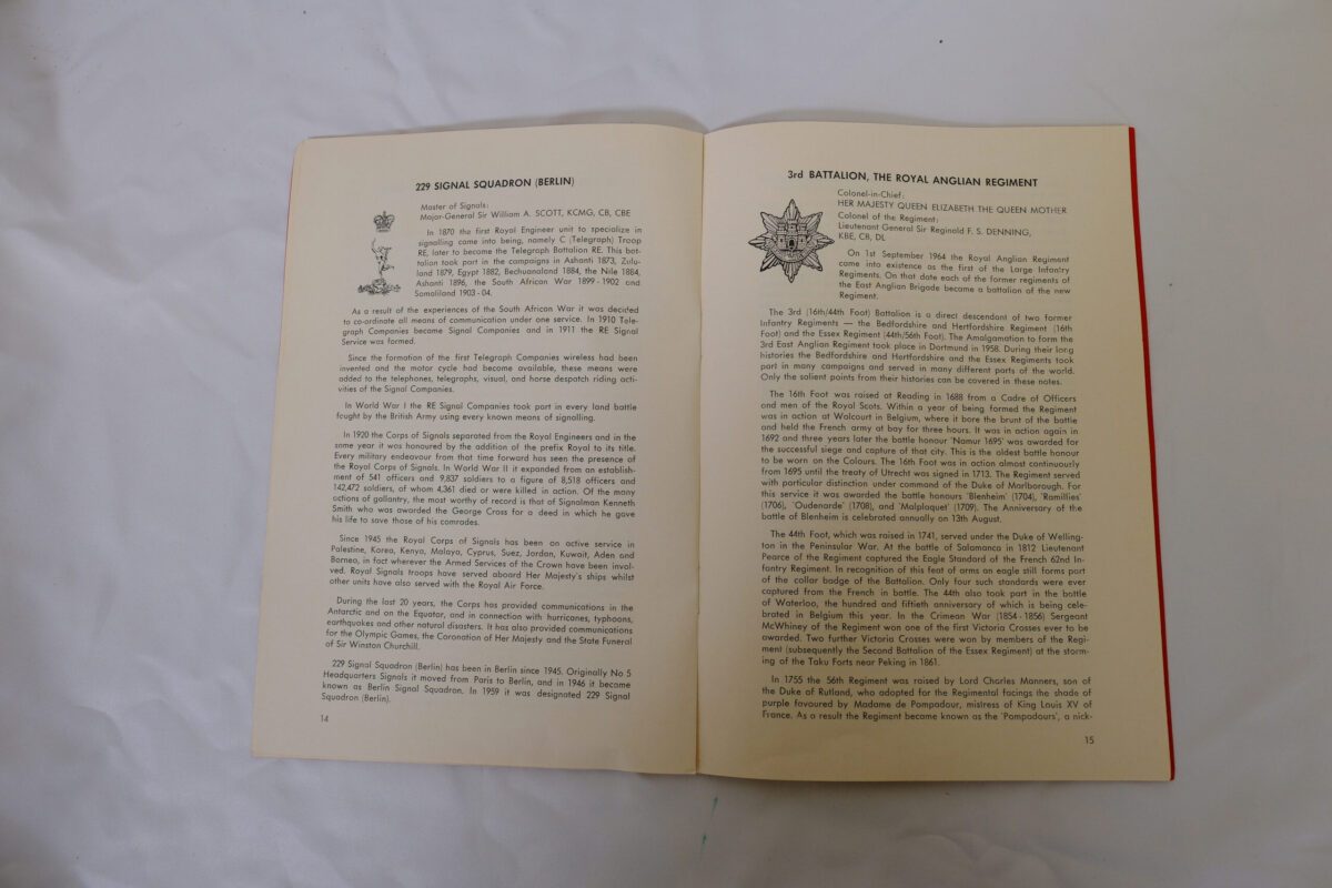 A Royal Review of the Berlin Infantry Brigade Group by Her Majesty Queen Elizabeth II - 27 May 1965 A Royal Review of the Berlin Infantry Brigade Group by Her Majesty Queen Elizabeth II - 27 May 1965