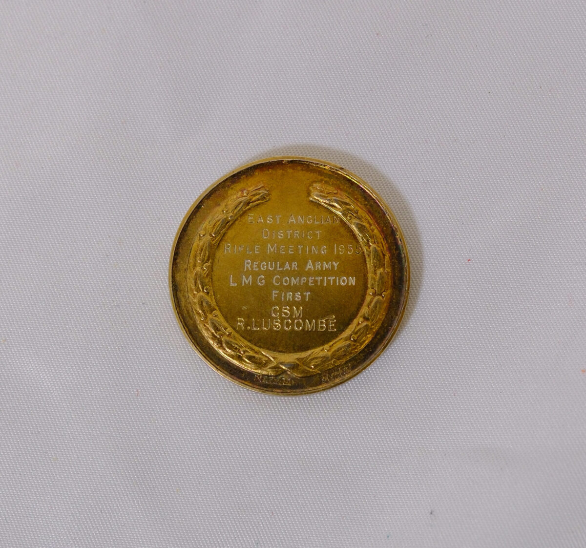 Essex Regiment Skill at arms medal Essex Regiment Skill at arms medal