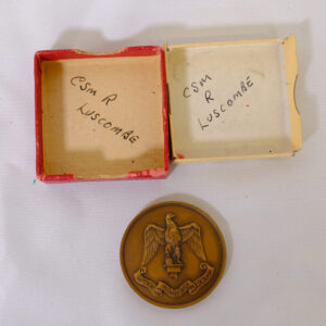 Essex Regiment Skill at arms medal