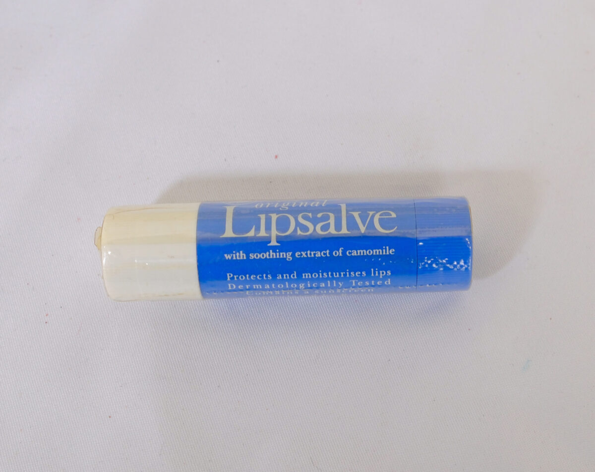 Lipsalve issued to British Army soldiers in cold climates
