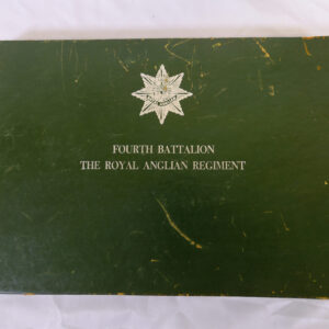 4th Battalion Royal Anglian Regiment Battalion log book from 1973 4th Battalion Royal Anglian Regiment Battalion log book from 1973