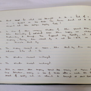 4th Battalion Royal Anglian Regiment Battalion log book from 1973