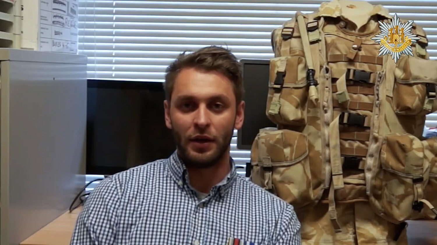 Joel Lewis Royal Anglian veteran