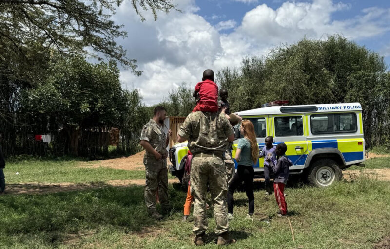 Supporting Orphans in Kenya during a deployment