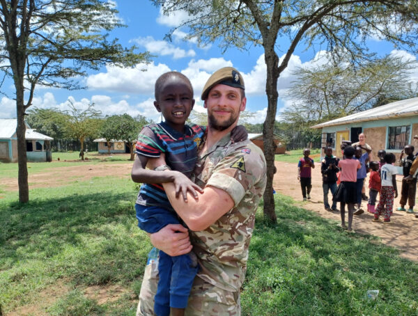 Supporting Orphans in Kenya during a deployment