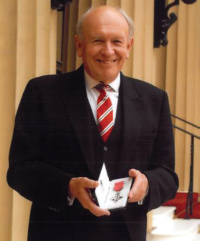 Major (Retd) Geoffrey Simpson MBE TD DL Royal Anglian Regiment