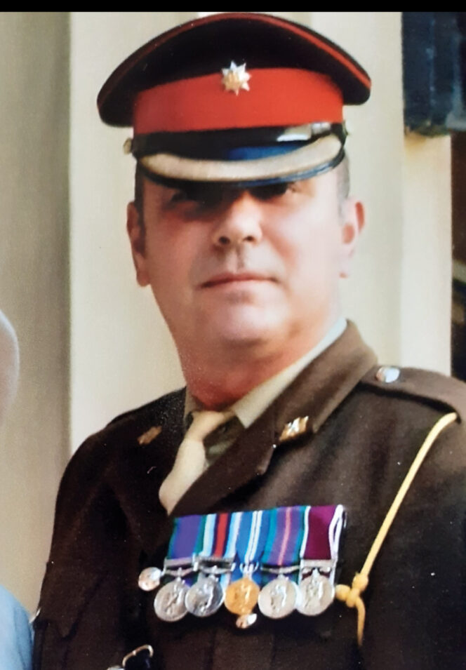 Major DJ Stefanetti MBE Major DJ Stefanetti MBE