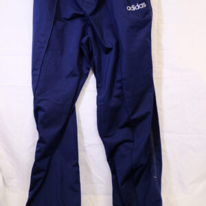 Adidas Tracksuit trousers from a Royal Anglian Soldier 1980s Adidas Tracksuit trousers from a Royal Anglian Soldier 1980s