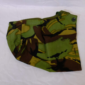 Original British Army 1968 Pattern DPM Camouflaged Hood Original British Army 1968 Pattern DPM Camouflaged Hood