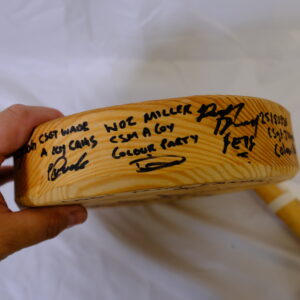 Signed by various members of the 2nd Battalion Royal Anglian Regiment