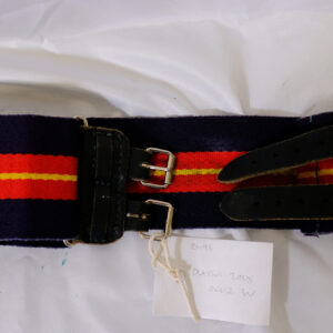 Royal Anglian Stable belt with leather buckles