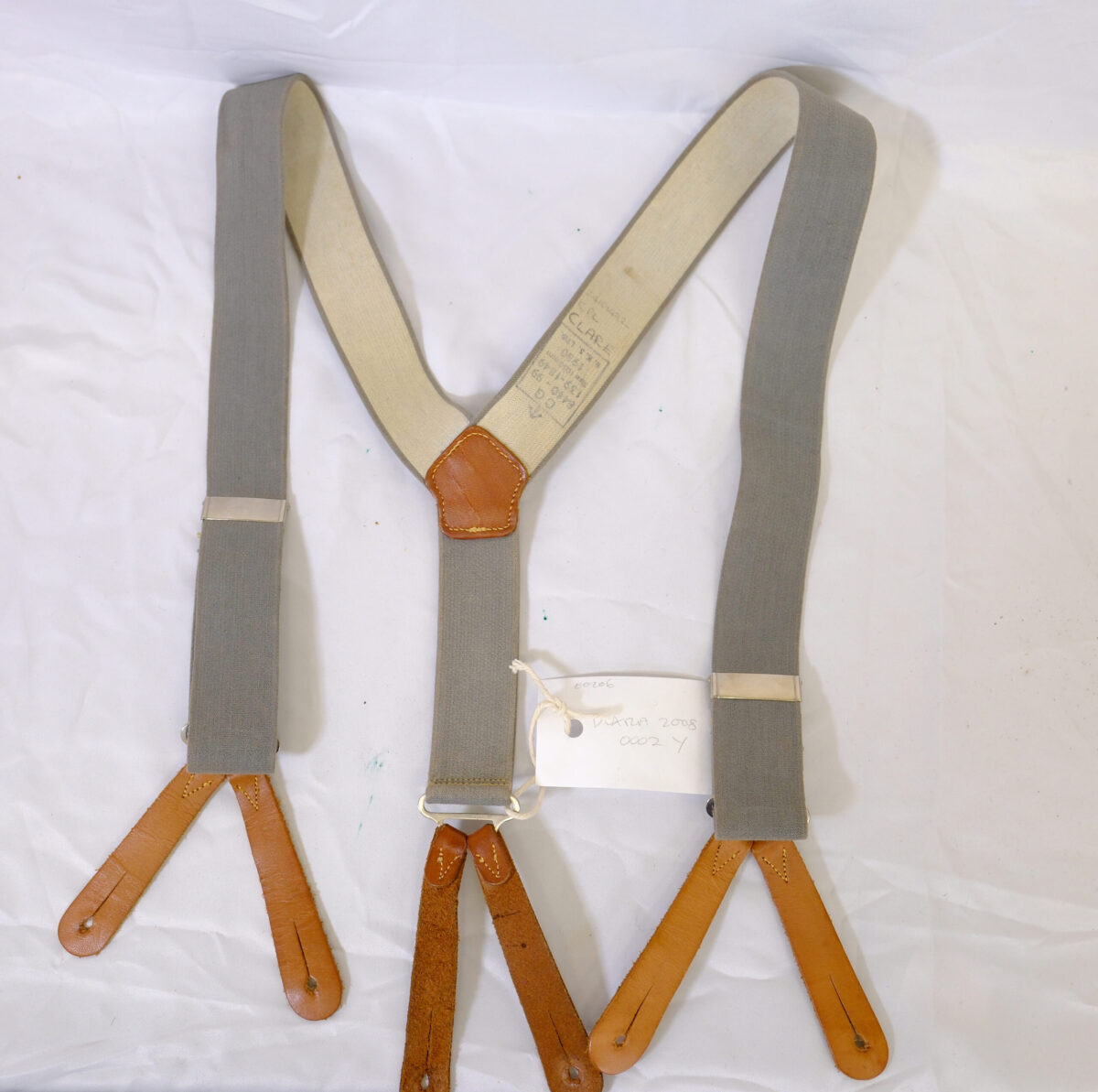 British Army issued braces for trousers