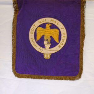 Military Band stand banner Pompadours Royal Anglian Regiment