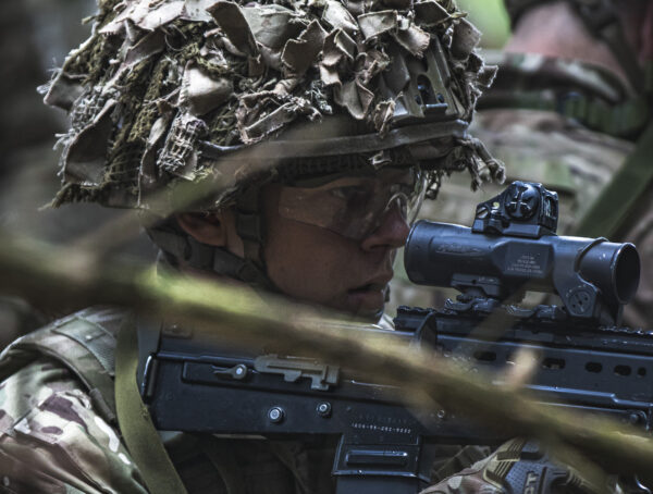 Royal Anglian Regiment soldier