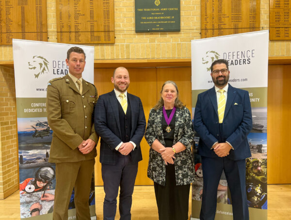 Officer Commanding 3 Company, 3rd Battalion, Royal Anglian Regiment) Defence Leaders event.