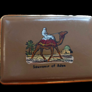 Cigarette Box from Deployment in Aden Royal Anglian Regiment
