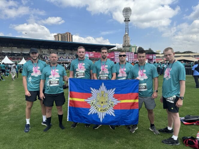 3rd Battalion Soldiers Complete Nairobi Half Marathon. They are currently deployed to Kenya 3rd Battalion Soldiers Complete Nairobi Half Marathon. They are currently deployed to Kenya