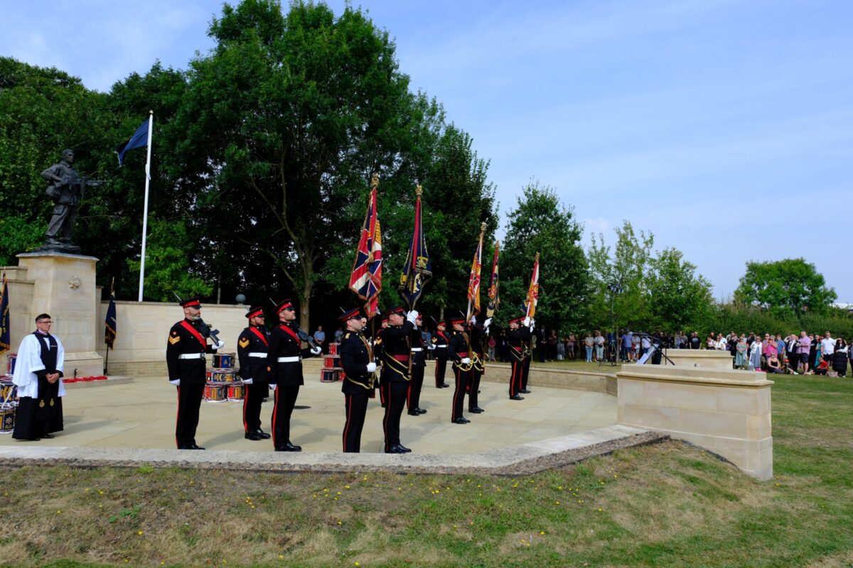 60th Anniversary of the Royal Anglian Regiment event at IWM Duxford