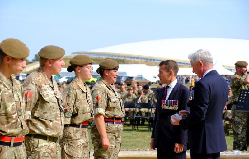 Royal Anglian Regiment 60th Anniversary event