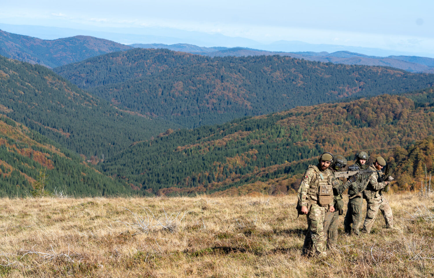 1st Battalion deployed to the Carpathian Mountains, Romania 1st Battalion deployed to the Carpathian Mountains, Romania