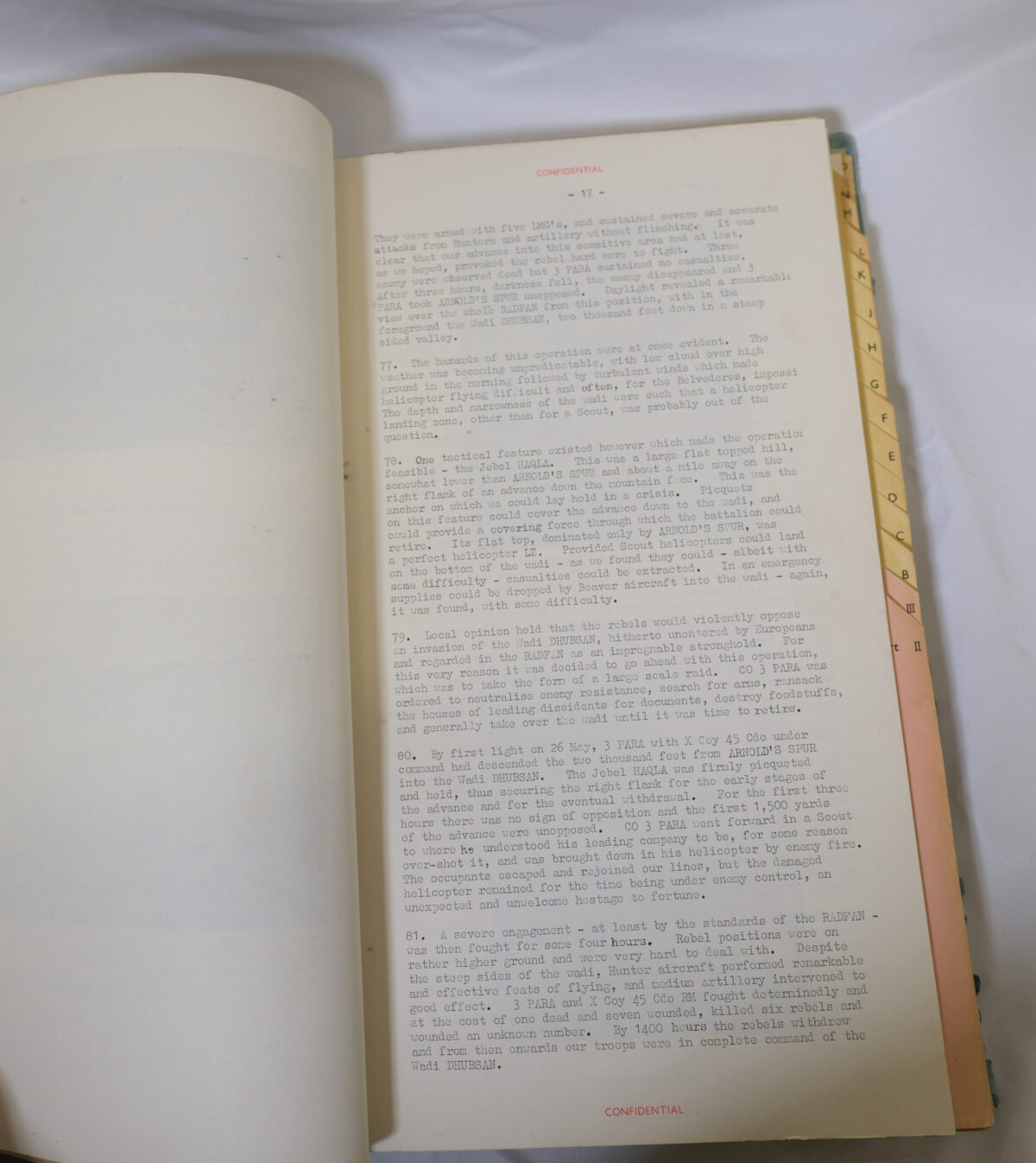 Operations in Radfan 1964 operations guide notes - 14 Apr - 30 Jun 1964, Royal Anglian Regiment Operations in Radfan 1964 operations guide notes - 14 Apr - 30 Jun 1964, Royal Anglian Regiment