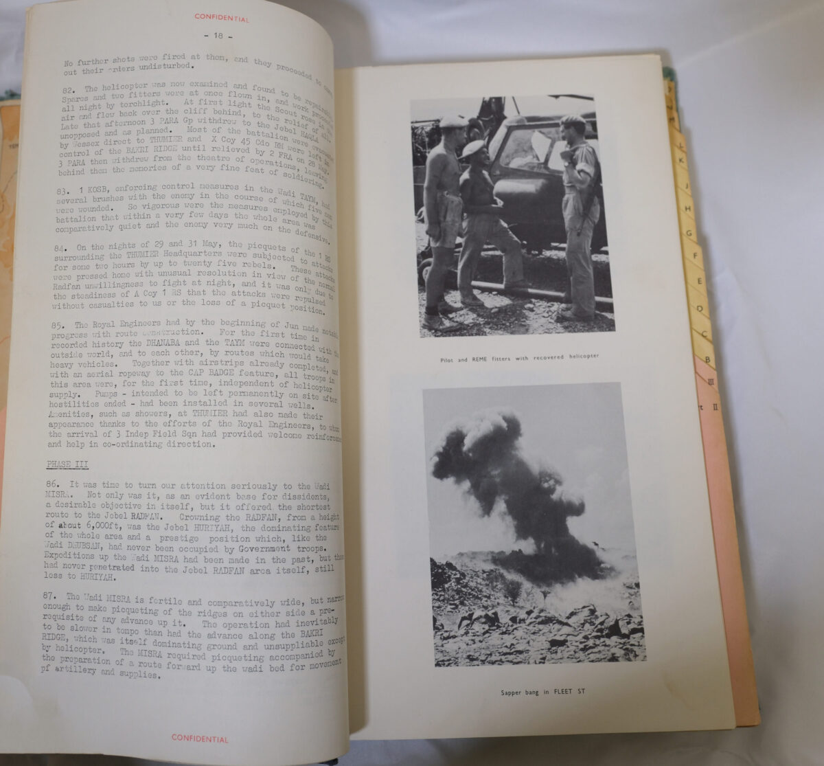 Operations in Radfan 1964 operations guide notes - 14 Apr - 30 Jun 1964, Royal Anglian Regiment Operations in Radfan 1964 operations guide notes - 14 Apr - 30 Jun 1964, Royal Anglian Regiment