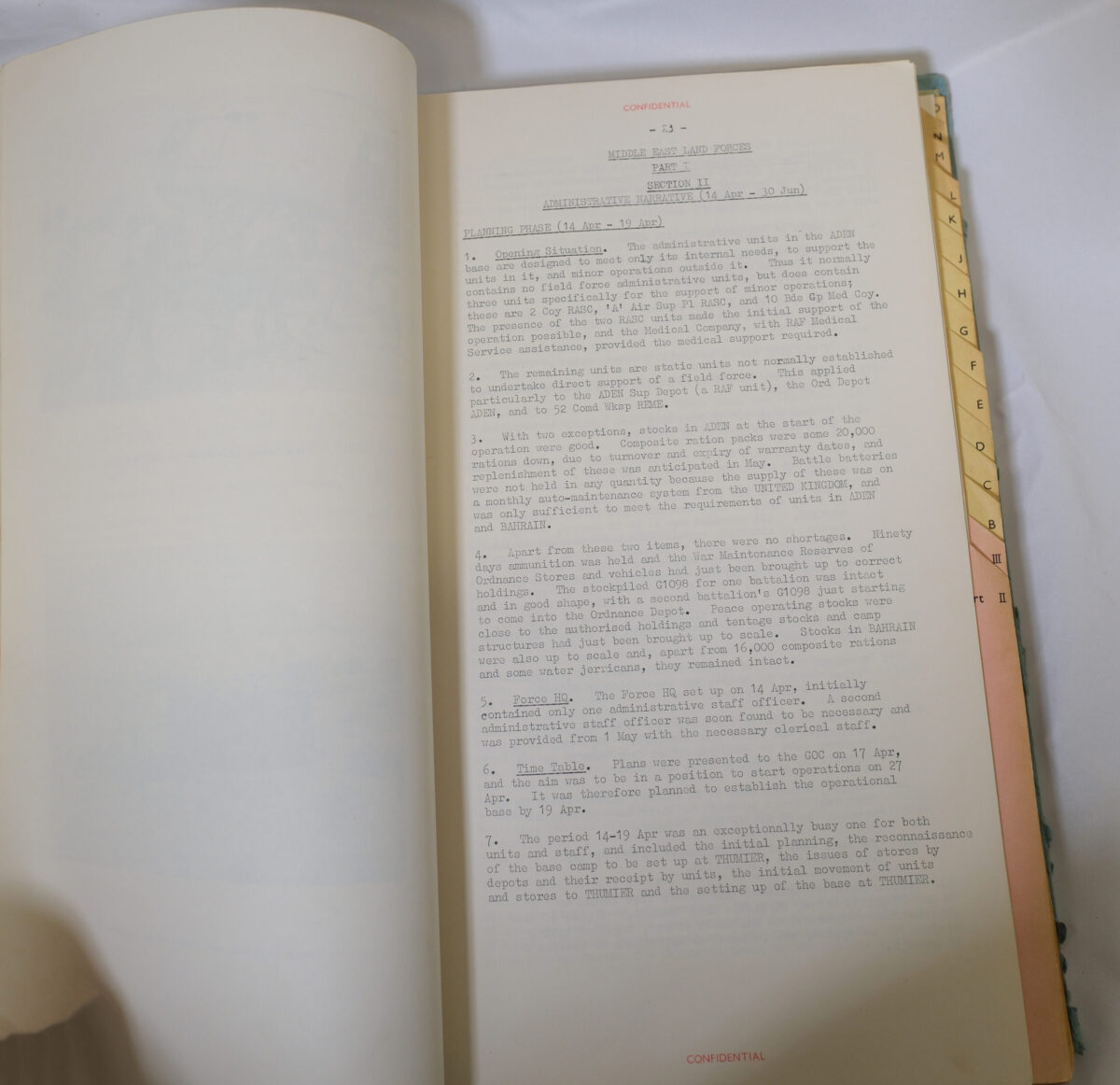 Operations in Radfan 1964 operations guide notes - 14 Apr - 30 Jun 1964, Royal Anglian Regiment Operations in Radfan 1964 operations guide notes - 14 Apr - 30 Jun 1964, Royal Anglian Regiment