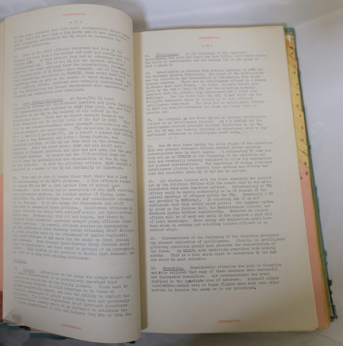 Operations in Radfan 1964 operations guide notes - 14 Apr - 30 Jun 1964, Royal Anglian Regiment Operations in Radfan 1964 operations guide notes - 14 Apr - 30 Jun 1964, Royal Anglian Regiment