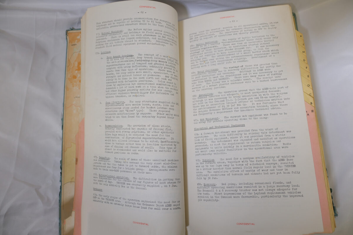 Operations in Radfan 1964 operations guide notes - 14 Apr - 30 Jun 1964, Royal Anglian Regiment Operations in Radfan 1964 operations guide notes - 14 Apr - 30 Jun 1964, Royal Anglian Regiment