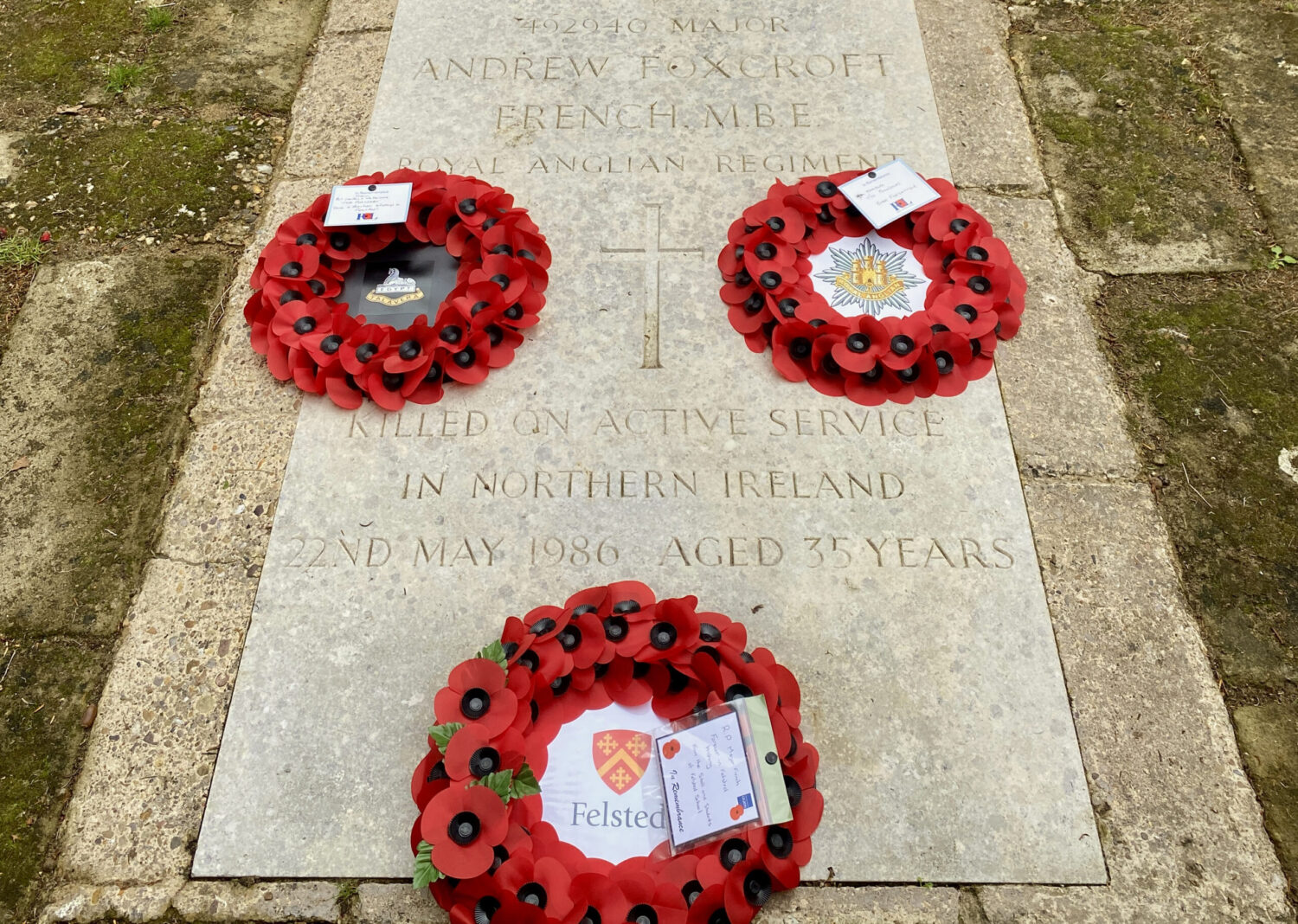 Memorial Service Major Andrew Foxcroft French MBE Memorial Service Major Andrew Foxcroft French MBE