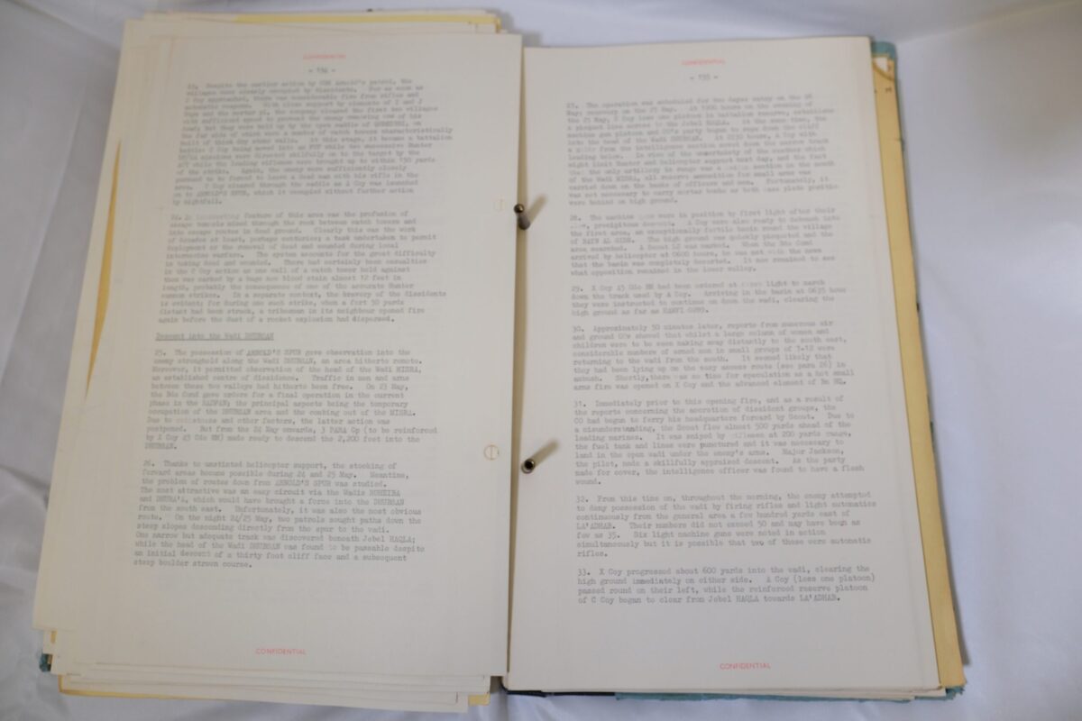 Operations in Radfan 1964 operations guide notes - 14 Apr - 30 Jun 1964, Royal Anglian Regiment Operations in Radfan 1964 operations guide notes - 14 Apr - 30 Jun 1964, Royal Anglian Regiment