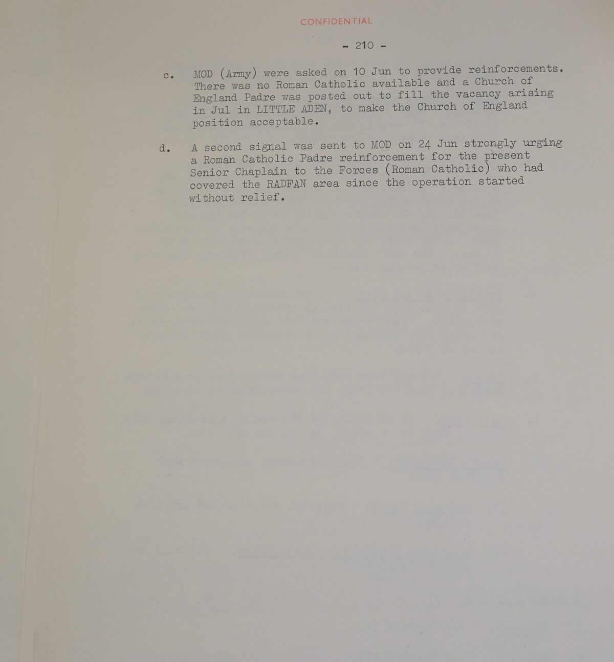 Operations in Radfan 1964 operations guide notes - 14 Apr - 30 Jun 1964, Royal Anglian Regiment Operations in Radfan 1964 operations guide notes - 14 Apr - 30 Jun 1964, Royal Anglian Regiment