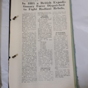 Operations in Radfan 1964 operations guide notes - 14 Apr - 30 Jun 1964,  Royal Anglian Regiment