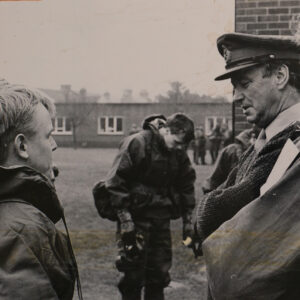 Major General Akehurst with the Royal Anglian Regiment Major General Akehurst with the Royal Anglian Regiment