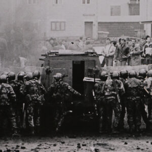 2nd Battalion (The Poachers) Royal Anglian Regiment Northern Ireland Circa 1982 riot 2nd Battalion (The Poachers) Royal Anglian Regiment Northern Ireland Circa 1982 riot